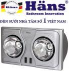 <span>ĐÈN SƯỞI HANS 2 BÓNG H2B-610