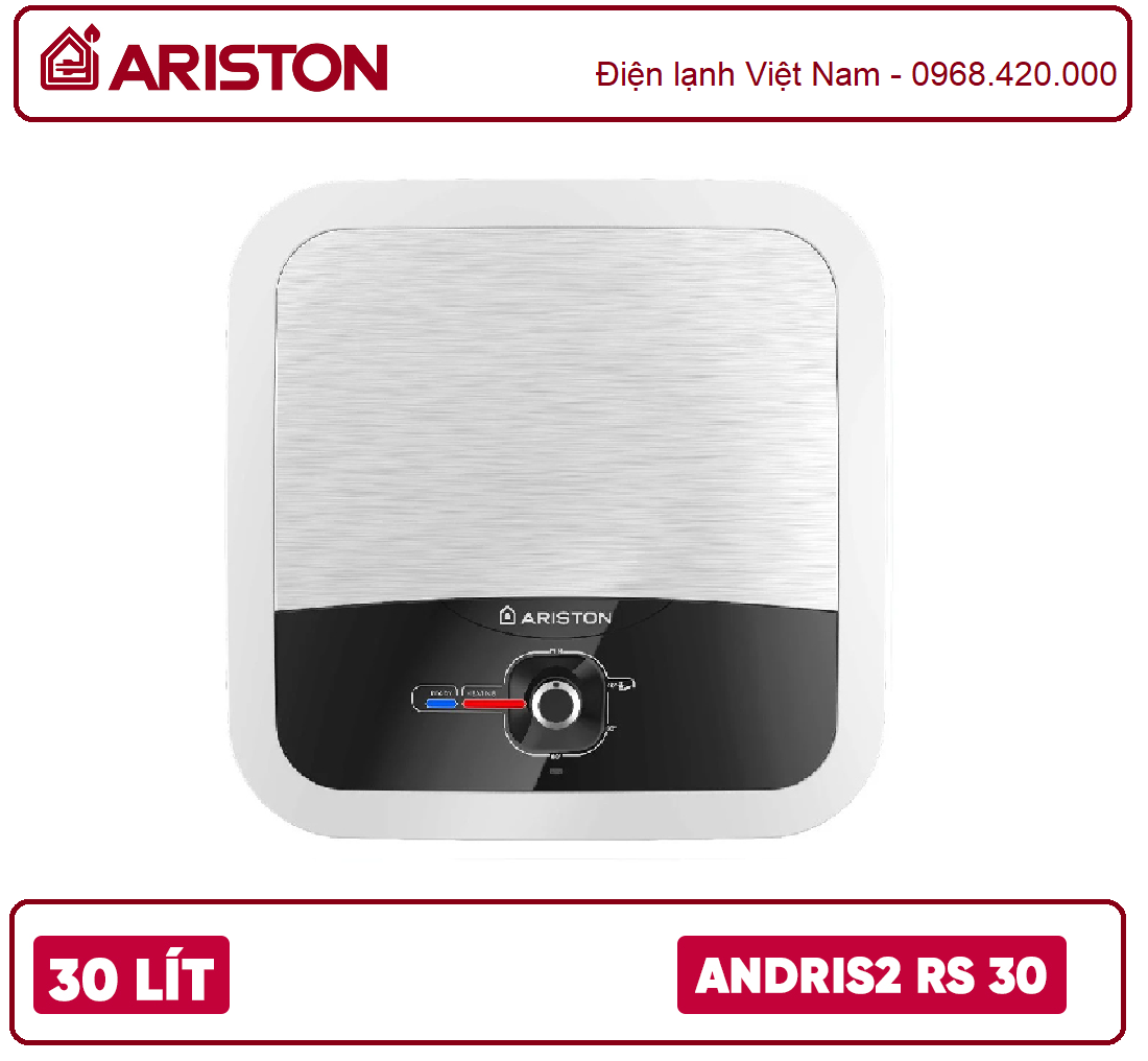 Bình nóng lạnh Ariston 30 Lít ANDRIS2 30RS