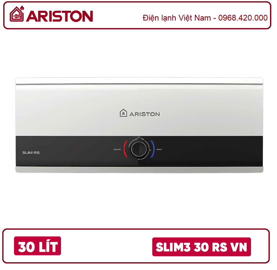 Bình nóng lạnh Ariston 30L Slim3 30RS VN
